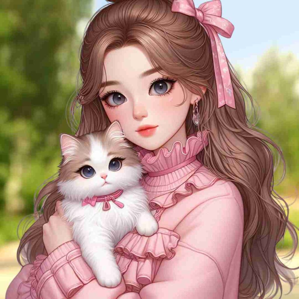 Anime Girl DP for Instagram