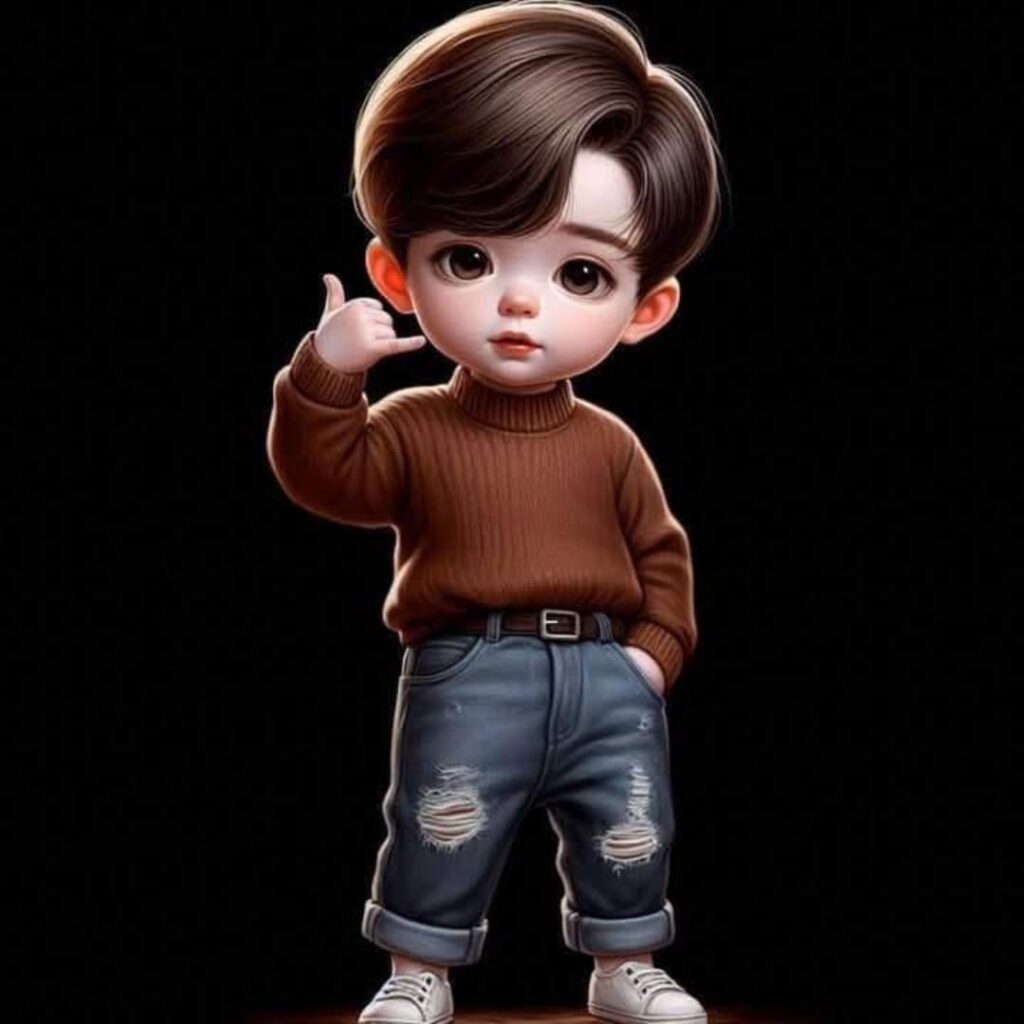 Attitude Cute Cartoon DP