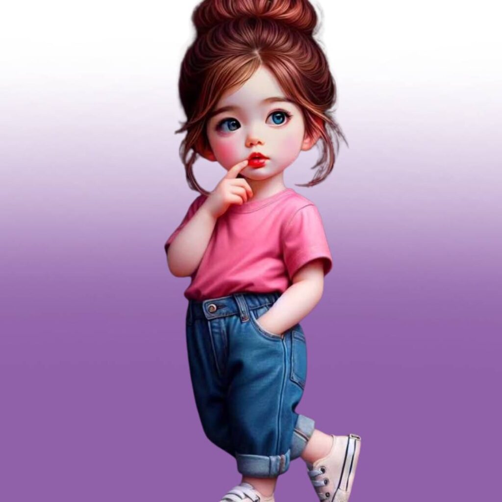 Attitude Cute Cartoon DP