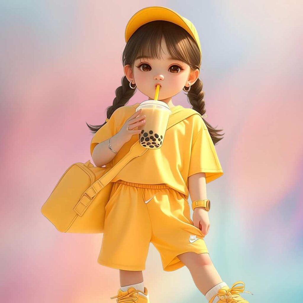 Attitude Cute Cartoon DP Photos,