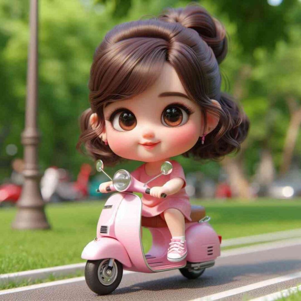 Attitude Cute Cartoon DP