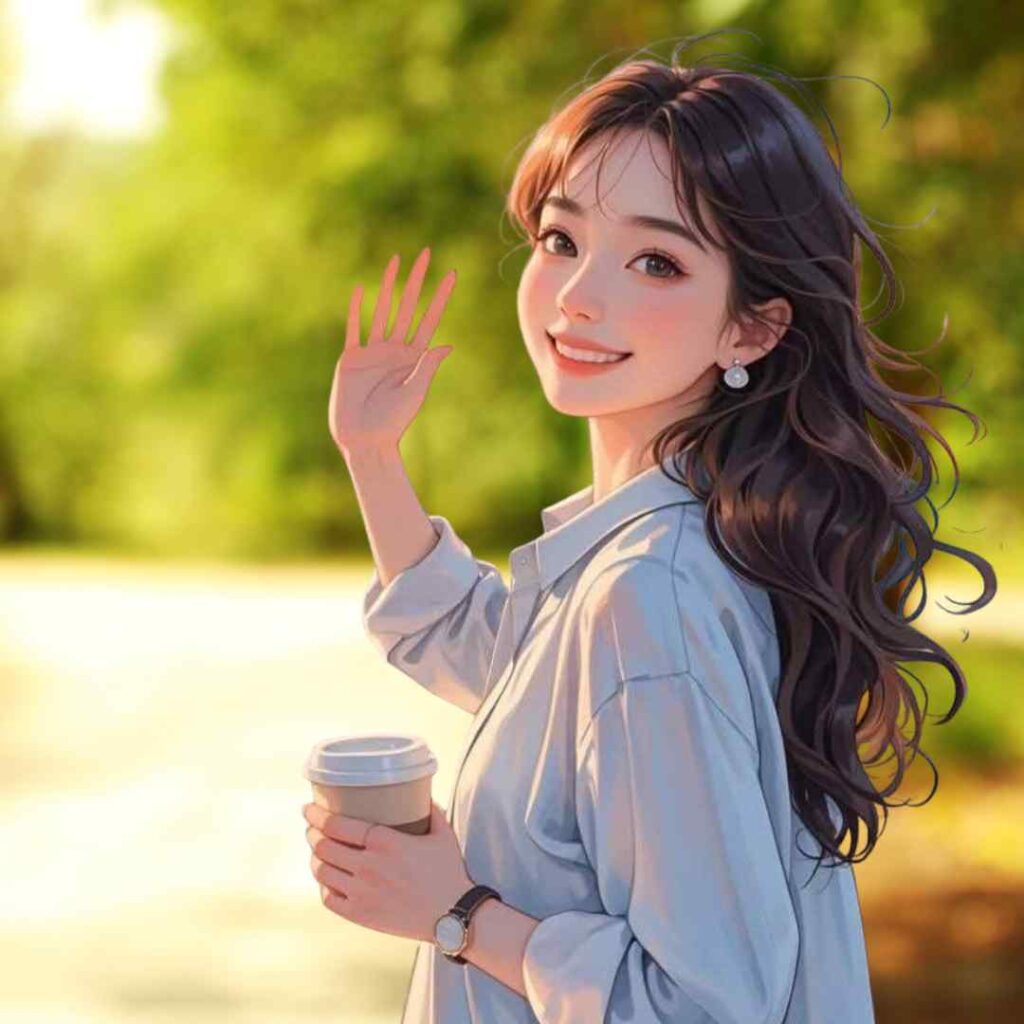 Attitude Girl Anime DP Pics