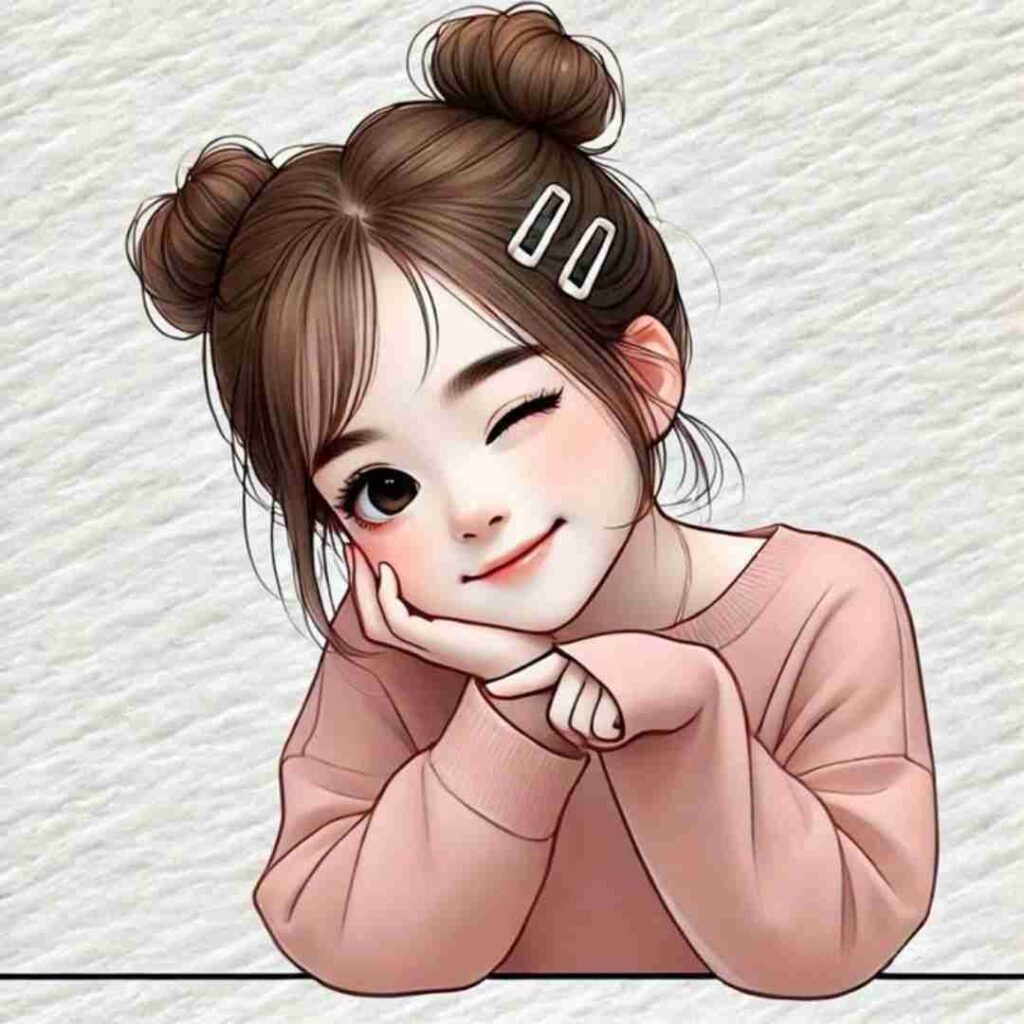 Attitude Girl Anime DP Pics