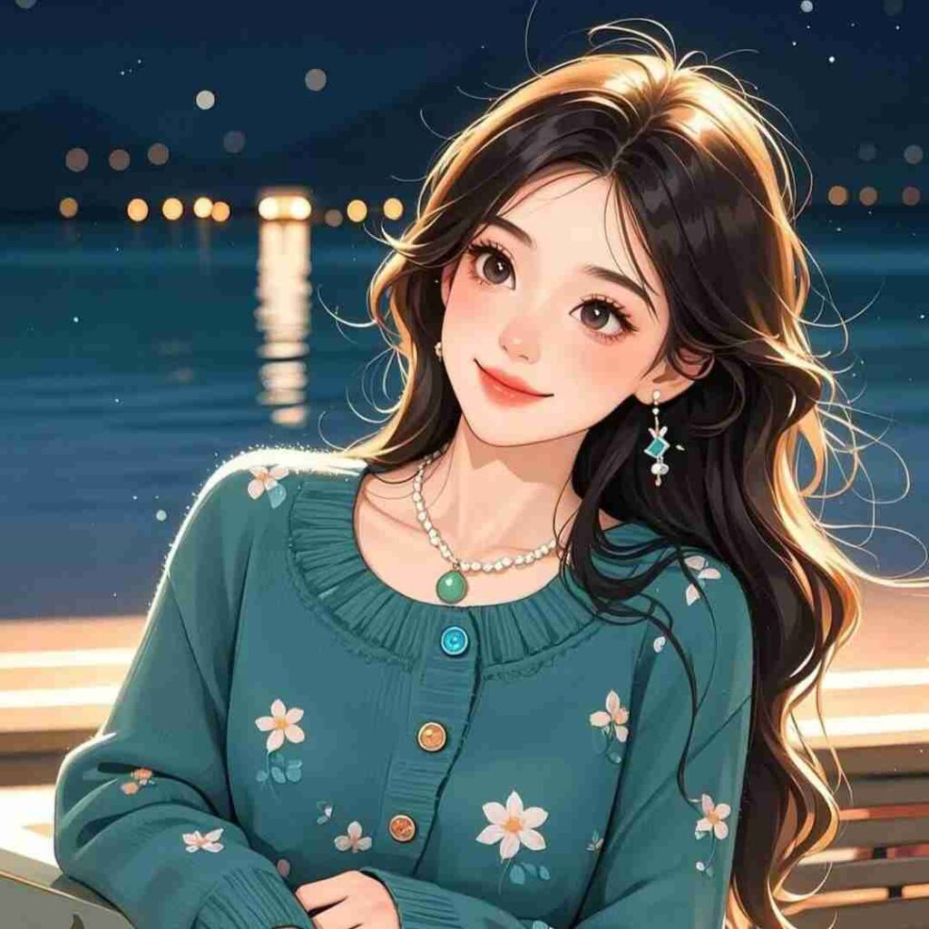 Attitude Girl Anime DP Photos