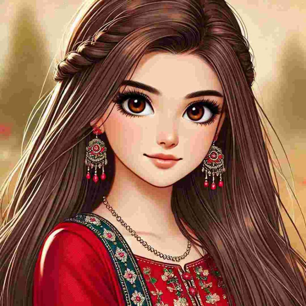 Attitude Girl Anime DP for WhatsApp