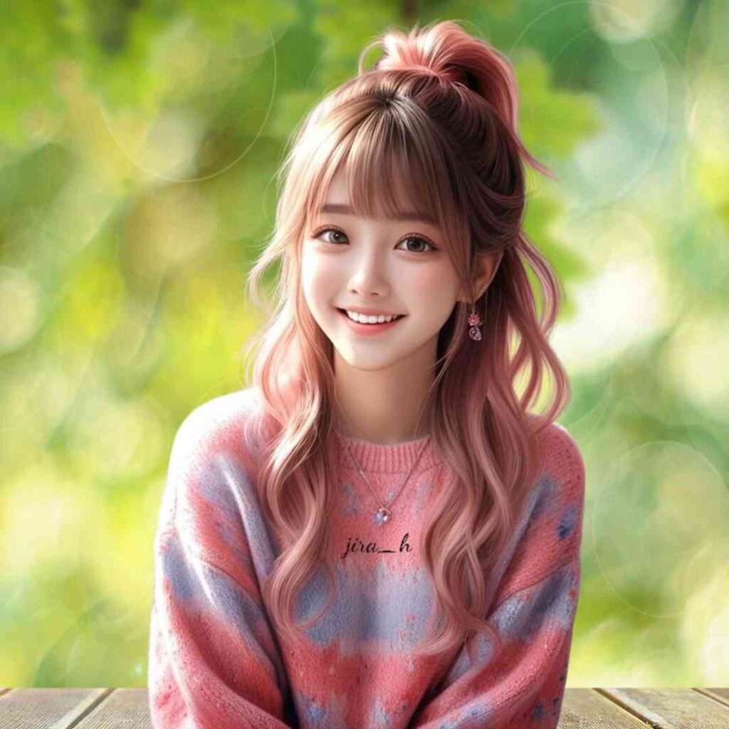 Attitude Girl Anime DP