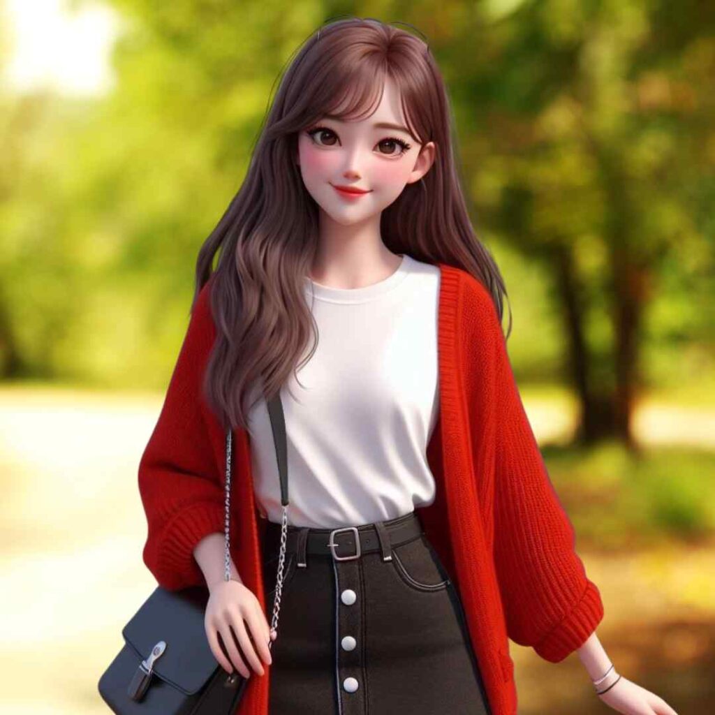 Attitude Girl Anime DP for WhatsApp