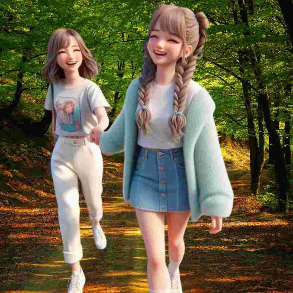 Attitude Girl Anime DP