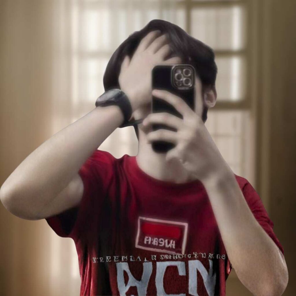 Photography Poses Blur DP for Instagram Boy