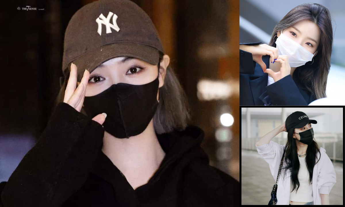 Hidden Face Beautiful Girl With Mask