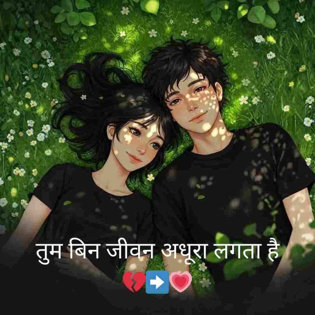 Ladki Ladka Photo Wallpaper Shayari love