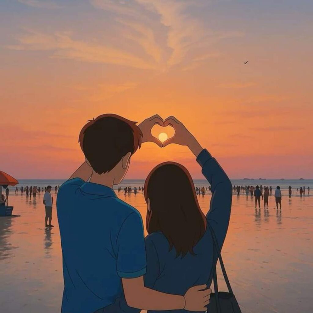  Love DP for Instagram black