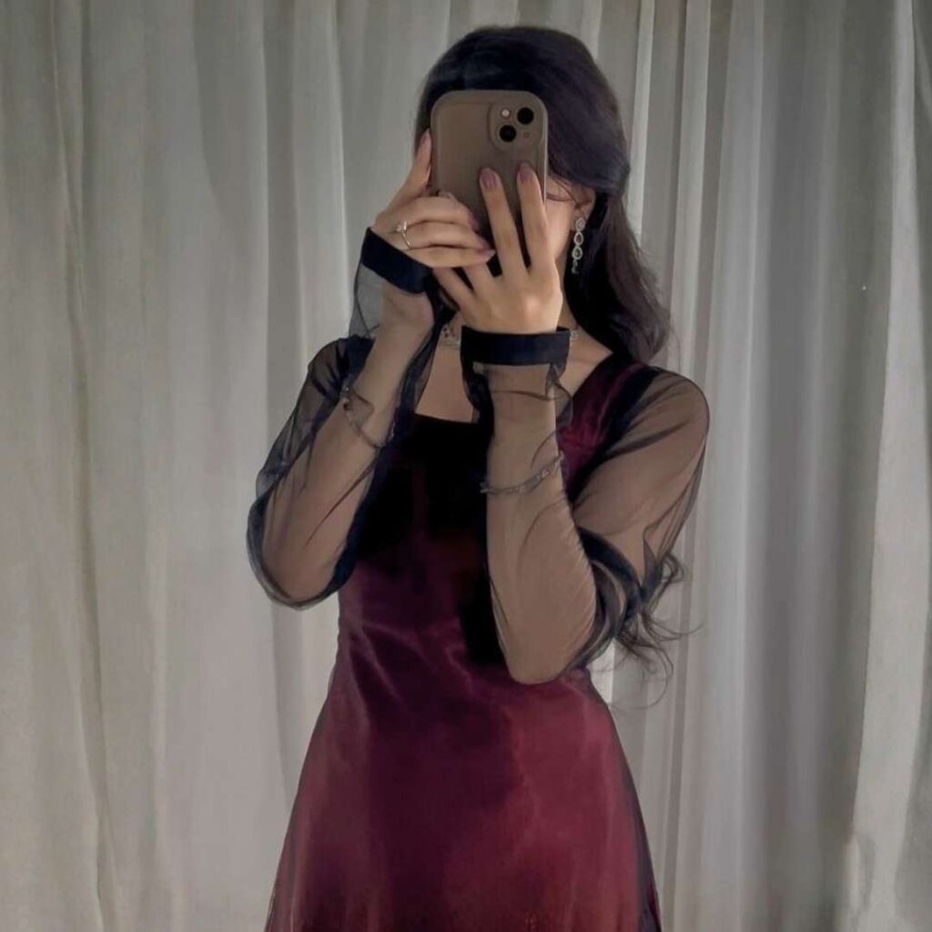 Hide face Instagram Tamil Girl Photo DP Pics