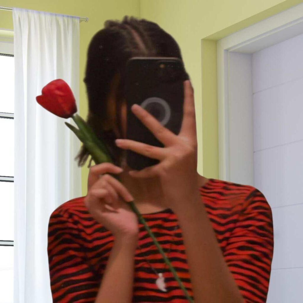 Hidden Face Girl Pic for Instagram