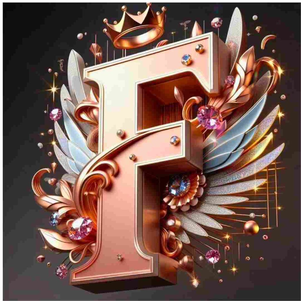 Heart WhatsApp F Name DP